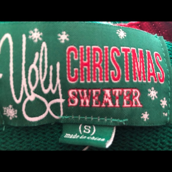 Ugly Christmas Sweater that lights up! SZ S 🆕 - Picture 6 of 10